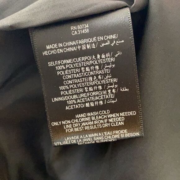 BCBG Paris LBD Black Cocktail Mini Dress - Picture 12 of 12